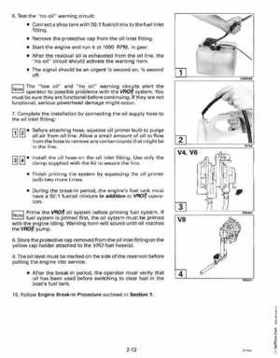1993 Johnson Evinrude "ET" 90 degrees LV Service Repair Manual, P/N 508287, Page 84