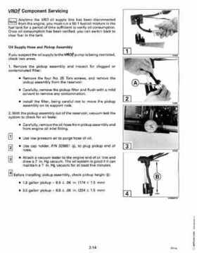 1993 Johnson Evinrude "ET" 90 degrees LV Service Repair Manual, P/N 508287, Page 86