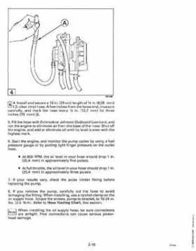 1993 Johnson Evinrude "ET" 90 degrees LV Service Repair Manual, P/N 508287, Page 88