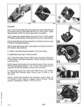 1993 Johnson Evinrude "ET" 90 degrees LV Service Repair Manual, P/N 508287, Page 101