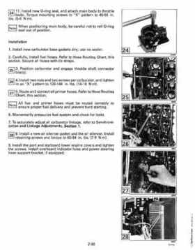 1993 Johnson Evinrude "ET" 90 degrees LV Service Repair Manual, P/N 508287, Page 102