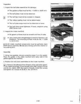1993 Johnson Evinrude "ET" 90 degrees LV Service Repair Manual, P/N 508287, Page 104