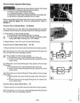 1993 Johnson Evinrude "ET" 90 degrees LV Service Repair Manual, P/N 508287, Page 106