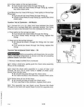 1993 Johnson Evinrude "ET" 90 degrees LV Service Repair Manual, P/N 508287, Page 107