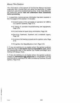 1993 Johnson Evinrude "ET" 90 degrees LV Service Repair Manual, P/N 508287, Page 121