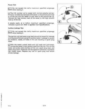 1993 Johnson Evinrude "ET" 90 degrees LV Service Repair Manual, P/N 508287, Page 127