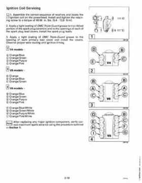 1993 Johnson Evinrude "ET" 90 degrees LV Service Repair Manual, P/N 508287, Page 134