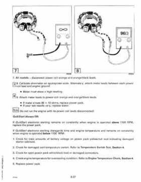 1993 Johnson Evinrude "ET" 90 degrees LV Service Repair Manual, P/N 508287, Page 143