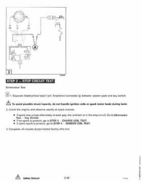1993 Johnson Evinrude "ET" 90 degrees LV Service Repair Manual, P/N 508287, Page 146