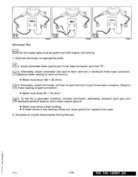1993 Johnson Evinrude "ET" 90 degrees LV Service Repair Manual, P/N 508287, Page 151