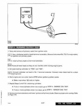 1993 Johnson Evinrude "ET" 90 degrees LV Service Repair Manual, P/N 508287, Page 153