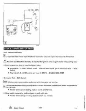 1993 Johnson Evinrude "ET" 90 degrees LV Service Repair Manual, P/N 508287, Page 158