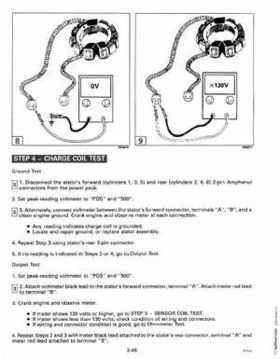 1993 Johnson Evinrude "ET" 90 degrees LV Service Repair Manual, P/N 508287, Page 160