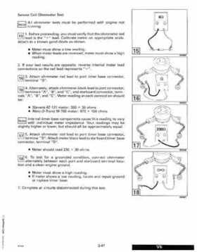 1993 Johnson Evinrude "ET" 90 degrees LV Service Repair Manual, P/N 508287, Page 163