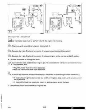 1993 Johnson Evinrude "ET" 90 degrees LV Service Repair Manual, P/N 508287, Page 169