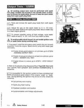1993 Johnson Evinrude "ET" 90 degrees LV Service Repair Manual, P/N 508287, Page 179