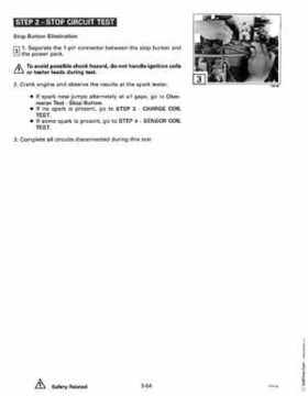 1993 Johnson Evinrude "ET" 90 degrees LV Service Repair Manual, P/N 508287, Page 180