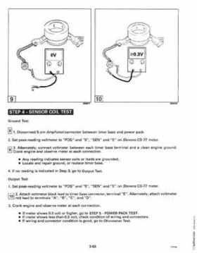 1993 Johnson Evinrude "ET" 90 degrees LV Service Repair Manual, P/N 508287, Page 184
