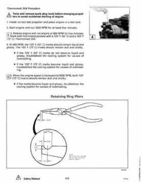 1993 Johnson Evinrude "ET" 90 degrees LV Service Repair Manual, P/N 508287, Page 193