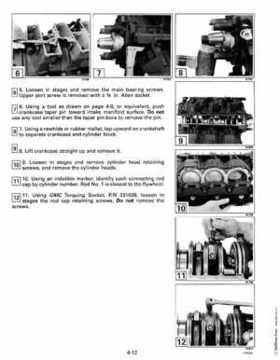 1993 Johnson Evinrude "ET" 90 degrees LV Service Repair Manual, P/N 508287, Page 199