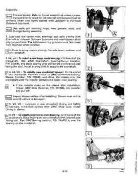 1993 Johnson Evinrude "ET" 90 degrees LV Service Repair Manual, P/N 508287, Page 205
