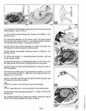 1993 Johnson Evinrude "ET" 90 degrees LV Service Repair Manual, P/N 508287, Page 225