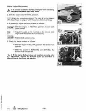 1993 Johnson Evinrude "ET" 90 degrees LV Service Repair Manual, P/N 508287, Page 228
