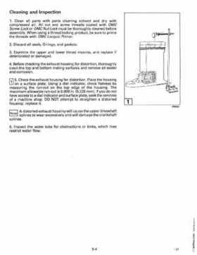 1993 Johnson Evinrude "ET" 90 degrees LV Service Repair Manual, P/N 508287, Page 242