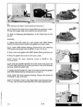 1993 Johnson Evinrude "ET" 90 degrees LV Service Repair Manual, P/N 508287, Page 257