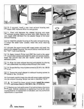 1993 Johnson Evinrude "ET" 90 degrees LV Service Repair Manual, P/N 508287, Page 258
