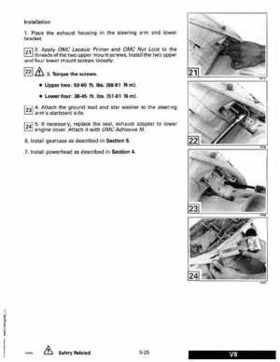 1993 Johnson Evinrude "ET" 90 degrees LV Service Repair Manual, P/N 508287, Page 263