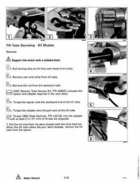 1993 Johnson Evinrude "ET" 90 degrees LV Service Repair Manual, P/N 508287, Page 264