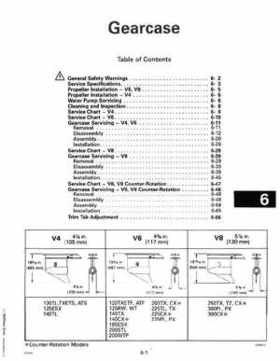 1993 Johnson Evinrude "ET" 90 degrees LV Service Repair Manual, P/N 508287, Page 266