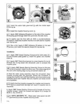 1993 Johnson Evinrude "ET" 90 degrees LV Service Repair Manual, P/N 508287, Page 272