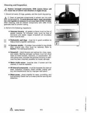 1993 Johnson Evinrude "ET" 90 degrees LV Service Repair Manual, P/N 508287, Page 273