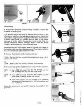 1993 Johnson Evinrude "ET" 90 degrees LV Service Repair Manual, P/N 508287, Page 277