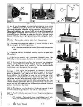 1993 Johnson Evinrude "ET" 90 degrees LV Service Repair Manual, P/N 508287, Page 278