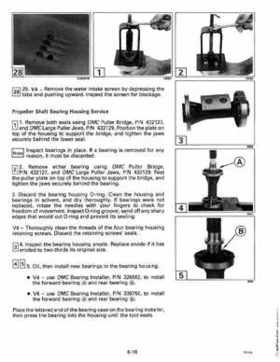 1993 Johnson Evinrude "ET" 90 degrees LV Service Repair Manual, P/N 508287, Page 281
