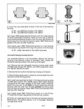 1993 Johnson Evinrude "ET" 90 degrees LV Service Repair Manual, P/N 508287, Page 282