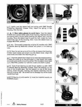 1993 Johnson Evinrude "ET" 90 degrees LV Service Repair Manual, P/N 508287, Page 286