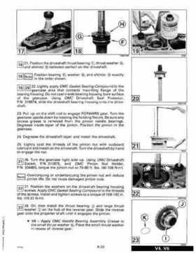 1993 Johnson Evinrude "ET" 90 degrees LV Service Repair Manual, P/N 508287, Page 288