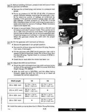 1993 Johnson Evinrude "ET" 90 degrees LV Service Repair Manual, P/N 508287, Page 290