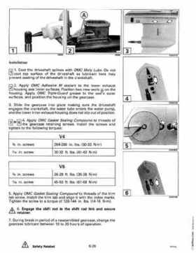 1993 Johnson Evinrude "ET" 90 degrees LV Service Repair Manual, P/N 508287, Page 291