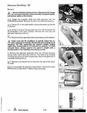 1993 Johnson Evinrude "ET" 90 degrees LV Service Repair Manual, P/N 508287, Page 294