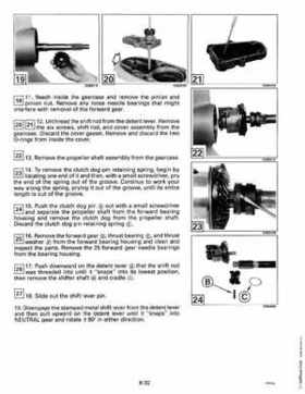 1993 Johnson Evinrude "ET" 90 degrees LV Service Repair Manual, P/N 508287, Page 297