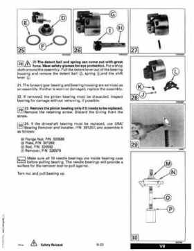 1993 Johnson Evinrude "ET" 90 degrees LV Service Repair Manual, P/N 508287, Page 298