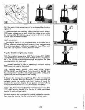 1993 Johnson Evinrude "ET" 90 degrees LV Service Repair Manual, P/N 508287, Page 299