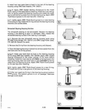 1993 Johnson Evinrude "ET" 90 degrees LV Service Repair Manual, P/N 508287, Page 300