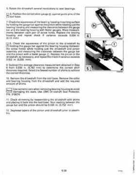 1993 Johnson Evinrude "ET" 90 degrees LV Service Repair Manual, P/N 508287, Page 303