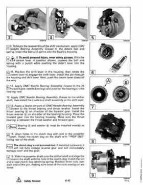 1993 Johnson Evinrude "ET" 90 degrees LV Service Repair Manual, P/N 508287, Page 305